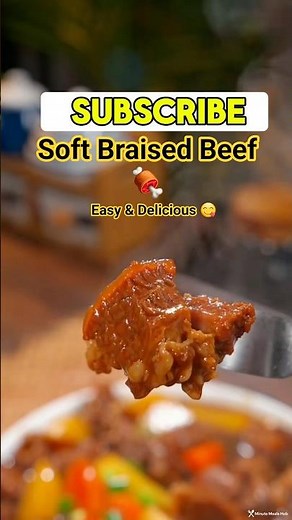 Tender Braised Beef with Potatoes & Carrots | Easy Recipe