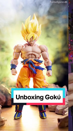 Unboxing Gokú Super Saiyajin - Línea S.h. Figuarts