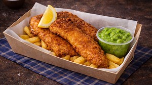 Traditional fish and chips recipe explained step by step