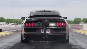 Fathouse Fabrications 1400R Twin Turbo GT350 running a 9.07 @ 161mph making it the quickest and fastest GT350/stick-shift s550 in the 1/4 mile! 🔥 | RacingFX