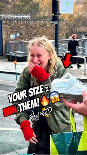 KINGSLEY’S CLEANING AND REPAIR SERVICE | GIVING BACK IN LONDON… NO CATCH 👟❤️ MESSAGE “KINGSKICKS” FOR FREE OR CHEAP KICKS ✅ 👀 Would you tell a stranger your shoe size… if it could... | Instagram