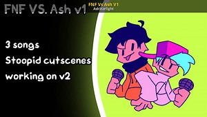 FNF Vs Ash V1 Mod for Friday Night Funkin' | FNF Mods