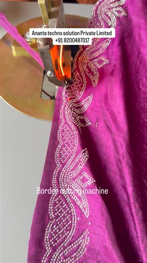 Border cutting machine Reniya cutting machine scallop machine 91 8200487017 | Ananta Packing