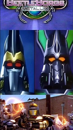 Beetleborgs Metalix- Roboborg and Boron #beetleborgs #powerrangers #nostalgia