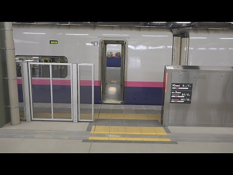 新潟駅の乗り換えホームドア を撮ってみた（暫定版）