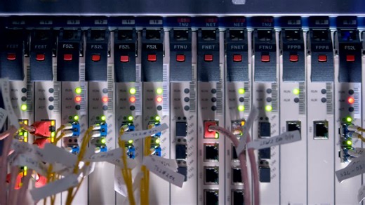 Modern datacenter, servers. Closeup real video in 4K. | Premium Stock Video Footage