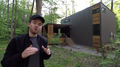 Upscale Ultra-Modern Scandinavian Cabin: Full Airbnb Plus Tour