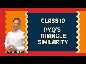 🎯 Triangles PYQs Solved | Class 10 Maths | CBSE 2025 Board Exam Preparation