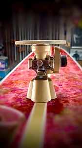 Besides the rocker there’s the @hoffmanfabrics which adds to the looker factor (very important). Sitka Spruce with Balsa core “springer” down the middle. Properly cured epoxy laminate with a secret glass schedule. No bugs captured in the glass on this one. #handcrafted #martinshapes #since1952 | Martin Shapes