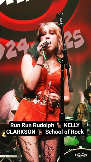 Run Run Rudolph 🦌 KELLY CLARKSON 🦌 School of Rock