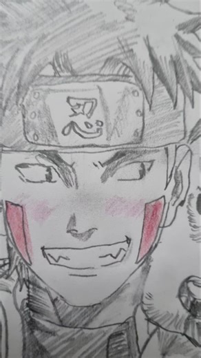 DRAWING KIBA INUZUKA FROM NARUTO!!