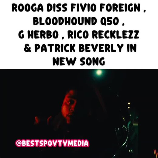 Where are we ranking Rooga Dissing Fivio Foreign , Bloodhound Q50, G Herbo , Rico Recklezz & Patrick Beverly in “Fed Up”verse amongst everyone else that has did a diss record over Nas ‘s ether beat. Is It 🔥🔥 or 🗑️🗑️ ? #Rooga #FivioForeign #BloodHoundQ50 #GHerbo #RicoRecklezz