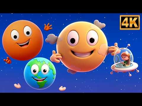 Planets Song for Kids | Learn the Solar System | Space & Planets Song for Children