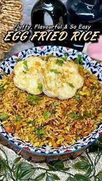 My Favourite Instant EGG FRIED RICE Recipe||Simple,Delicious & Packed With Flavours#shorts#food