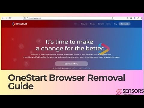 OneStart Browser Virus - How to Remove It [2025 Working Guide]