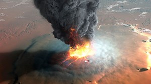 "Olympus Mons", la plus haute montagne du Système solaire