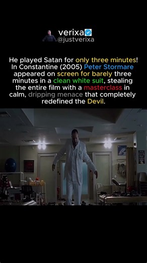 In Constantine (2005) Peter Stormare created cinema's most unsettling, terrifying modern Lucifer.