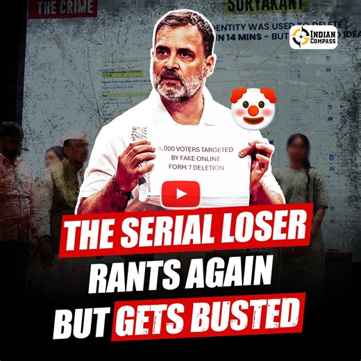 Another fake news campaign of Rahul Gandhi bites the dust. | Indian Compass Videos