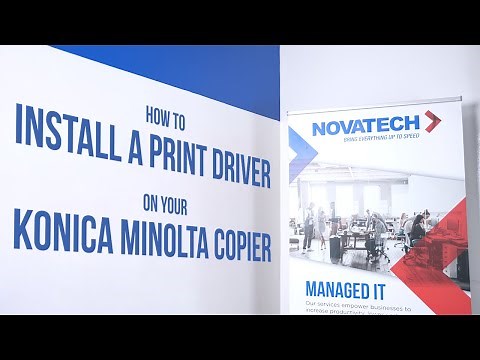 Install Konica Minolta Print Driver on Windows Easily