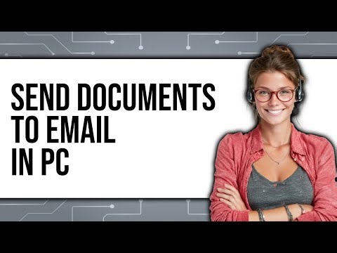 How To Send Documents To Email In PC 2025 (Only Way)
