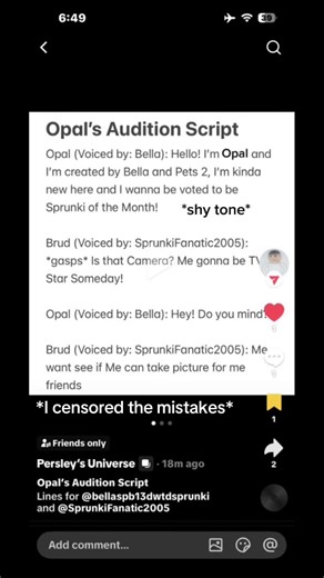 Took me a few tries, but I did it. That was so much fun! But Brud, you better sleep with one eye open. @Persley’s Universe @SprunkiFanatic2005