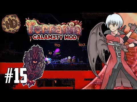 Terraria BRIMSTONE ELEMENTAL WAIFU?! | Terraria Calamity Let’s Play | 1.3.5 Death Mode #15