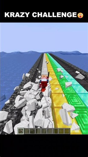 Most krazy minecraft challenge 😲 #shorts