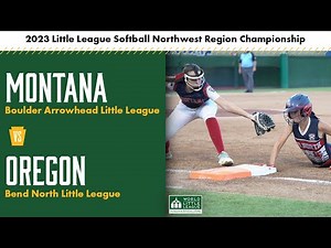 2023 Little League Softball Northwest Region Championship: Montana vs Oregon
