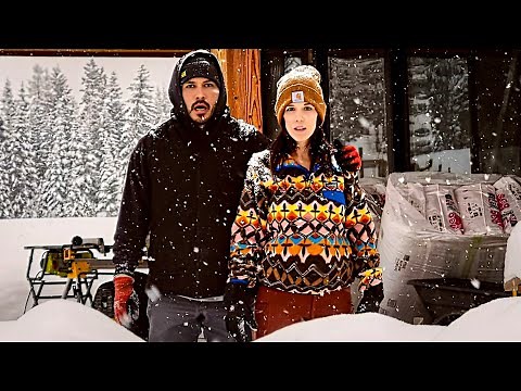 A Massive Storm Derail Our Plans. Winter Life in the Northern Rockies