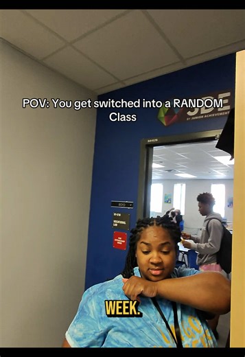 Experiencing a Random Class Switch in High School