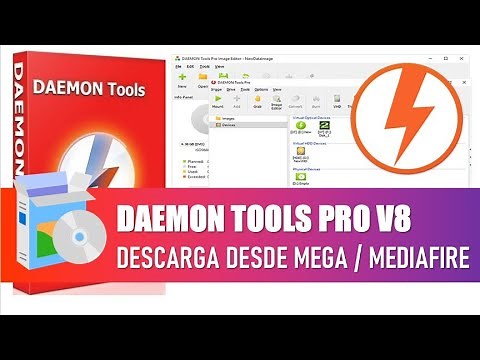 Descargar e Instalar DAEMON TOOLS PRO 8 Para Windows 10/8/7 [Full Español 2020]