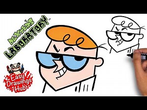 How to draw Dexter from Dexter's Laboratory