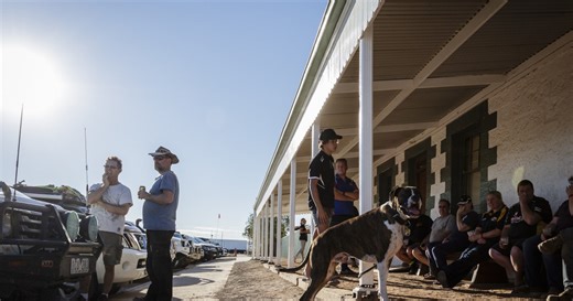Check out, but the Birdsville Hotel never leaves you