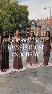 If you’re feeling like adding a bold print to your wardrobe🐆, here are four gorgeous dresses to choose from. The catch? One will break the bank at £175 and the most affordable is perfect if you’re on a budget at £26, but can you rank them in order correctly? | Eliza
