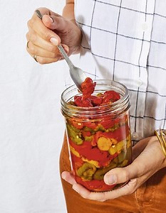 Conserve de poivrons au naturel pour 4 personnes - Recettes - Elle à Table