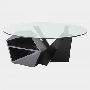 Spectrum Cocktail Table-Blackened Oak