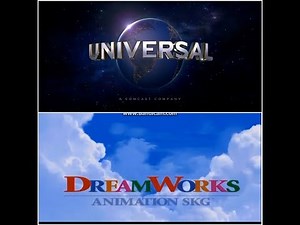 Combo Logos: Universal Pictures / DreamWorks Animation SKG (Reprint 2018) - Shark Tale (2004).