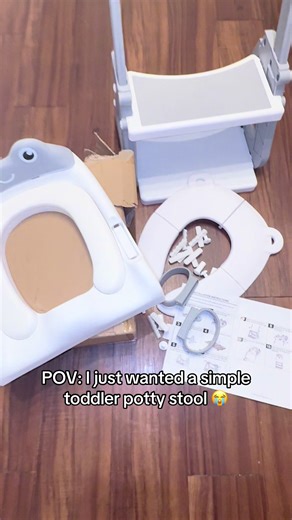 Toddler Potty Training Seat: Mom Becomes Engineer