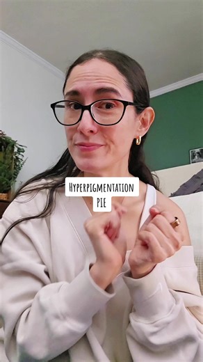 Hyperpigmentation PIE Post Inflammatory Erythema. This is other type of #hyperpigmentation often confused as dark spots. Here is how to treat it. #pie #skincare #darkspots #skincaretips