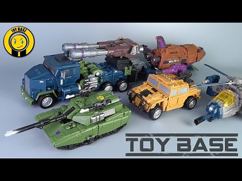 【BRUTICUS UNITE!】Transformers Combiner Wars Style Masterpiece size Combaticons Bruticus combination