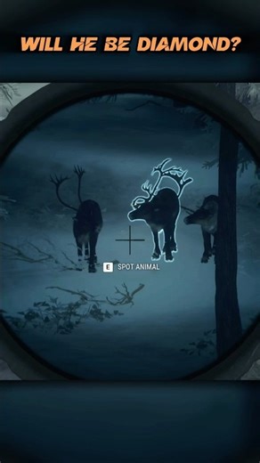 Diamond Caribou Down! #cotwgameplay #thehunter #shorts
