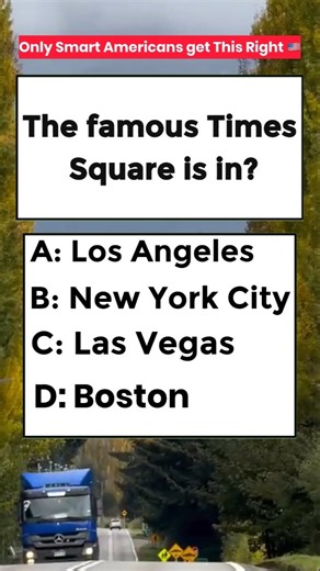 The famous Times square is in? | Pasha Quiz World #quiztime #gk #generalknowledge