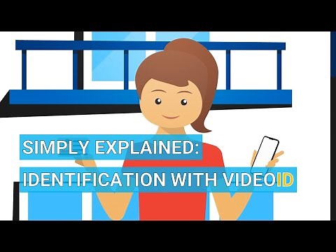 Online Identifikation with VideoID by WebID - Simply Explained