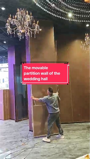 The movable partition wall of the wedding hall. According to the change of seats in the wedding hall, the movable partition wall adjusts the size of the space.#Removablepartitionwall #movablepartition #partition wall divider for sale #movablepartition #Weddinghall#Weddinghalldesign