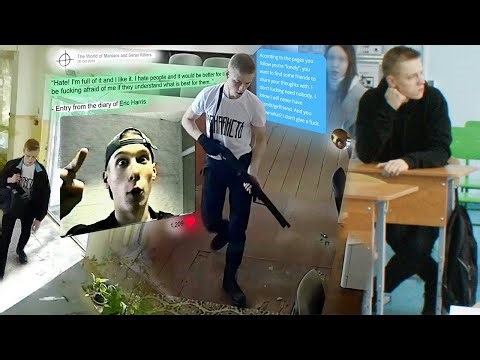 Kerch Polytechnic Massacre (cctv with sound small mashup clips, found this shit on yt...just posting it here cause shit get deleted fast)