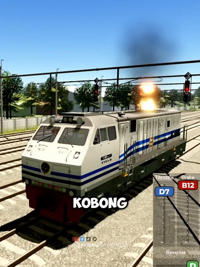 Tutorial Kobong Kereta Api CC203 di Roblox Incorails