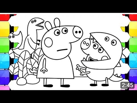 How to draw Peppa pig easy step-by-step,