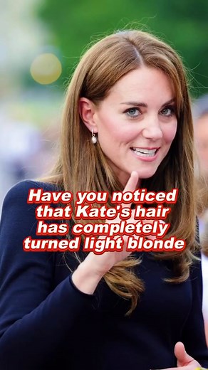Kate’s New Light Blonde Hair The Soft Transformation That Has Royal Watchers Talking | The Royal Fans
