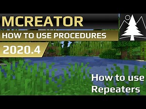 MCreator: How to use repeaters | Procedure Tutorial