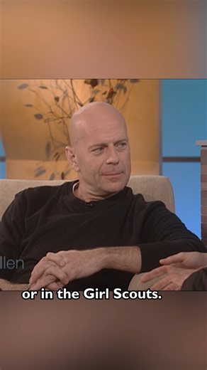 Bruce Willis is such a girl dad. ❤️ | Ellen DeGeneres
